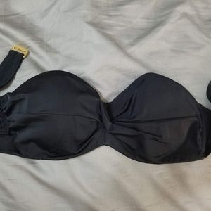 Black Victoria Secret Swim Bandeau Top